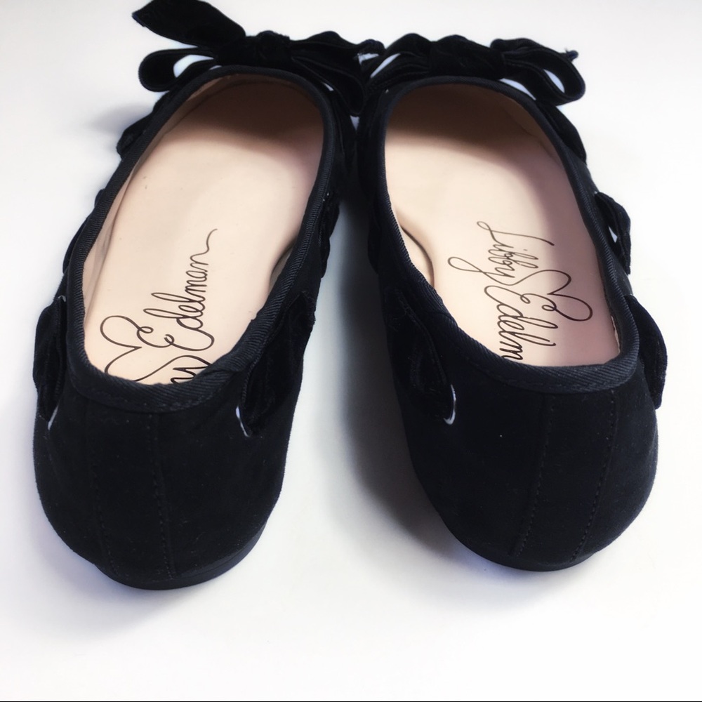 Libby Edelman Casey Black Ballet Flats, 8, NWOT - Picture 5 of 6